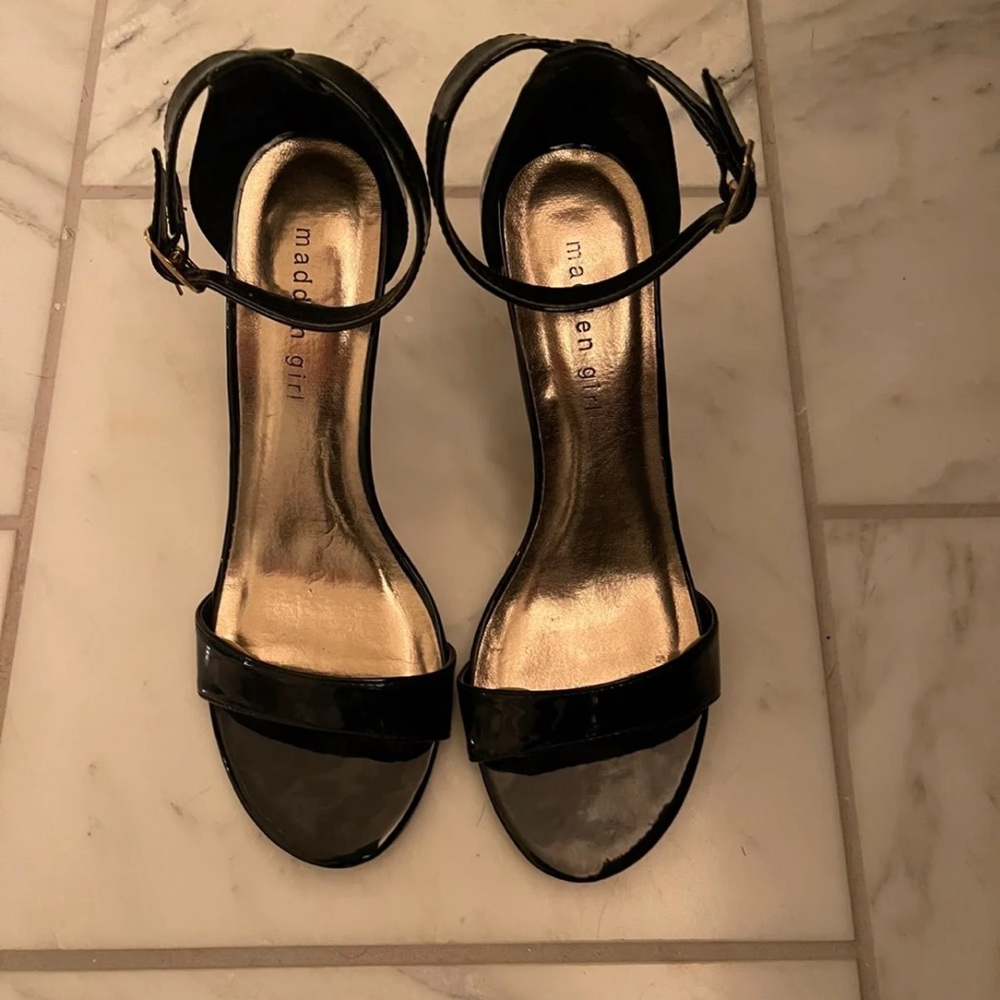 Madden Girl Black Heels